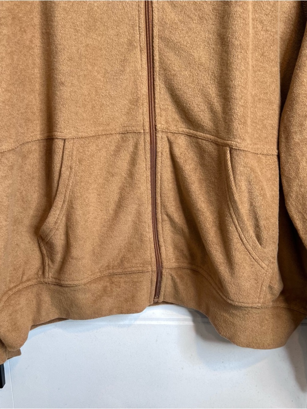 OFFLINE By Aerie Towel Terry Full Zip Sweatshirt Jacket. Size X-Large. NWT. - Picture 8 of 14